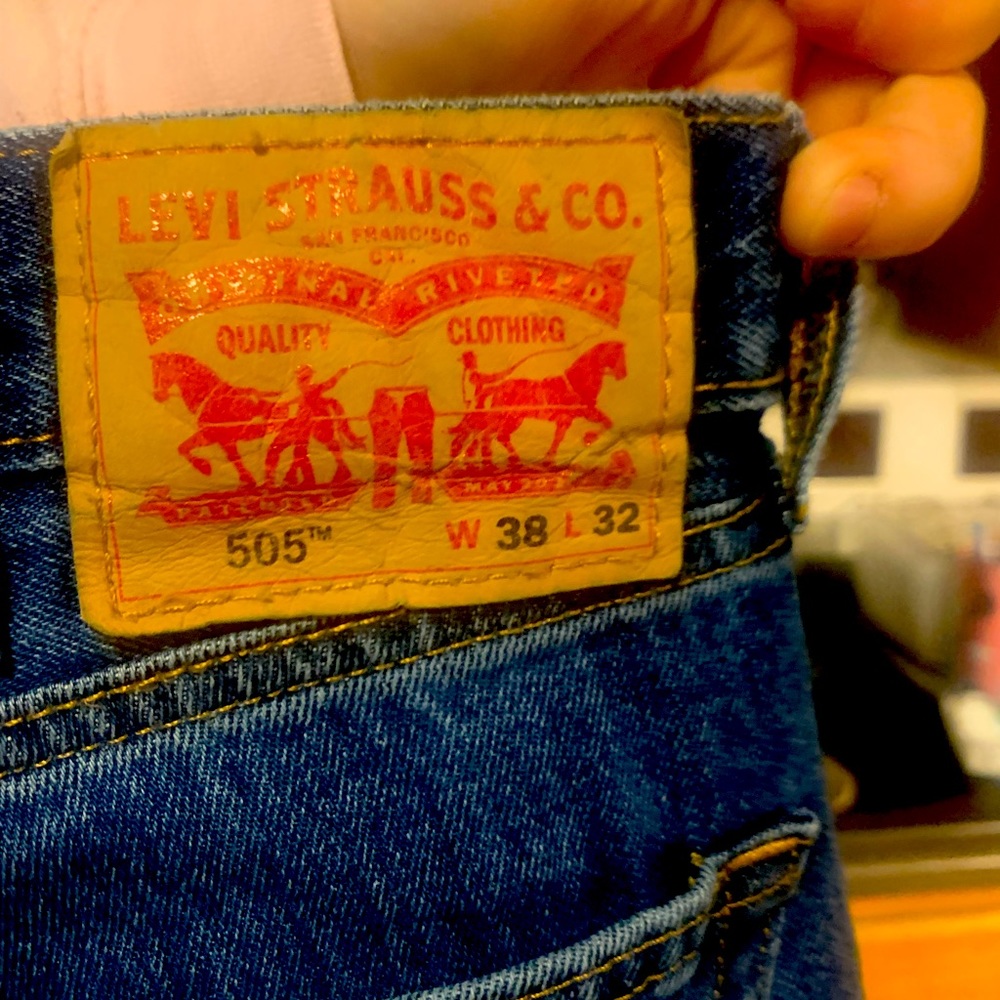 Levi 505 w38 L32
